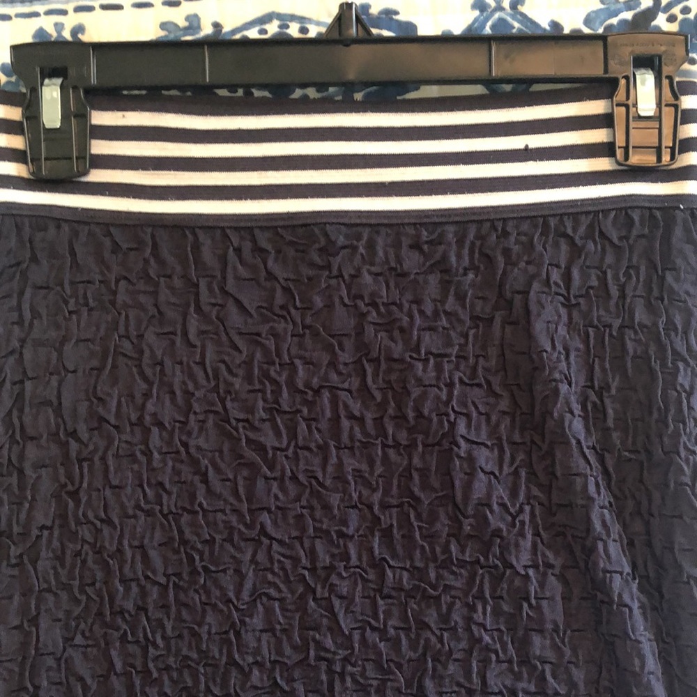 H&M stretch skirt Navy - Picture 4 of 4